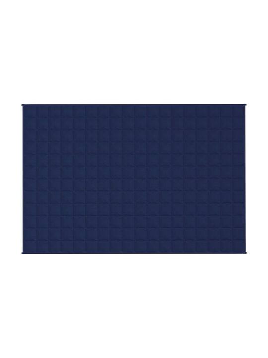 vidaXL vidaXL Schwerkraftdecke Couch 120x180cm Blau