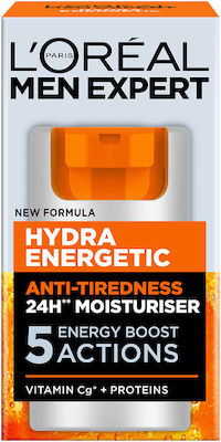 L'Oreal Paris Men Expert Hydra Energetic Moisturizing Cream for Men Suitable for All Skin Types 50ml