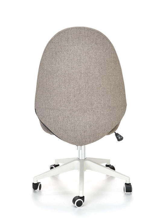 Desk Chair Falcao with Armrests Gray 58x54x111cm