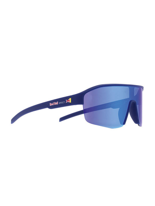 Red Bull Spect Eyewear Dundee Γυαλιά Ηλίου με Μπλε Κοκκάλινο Σκελετό και Μπλε Καθρέφτη Φακό 002