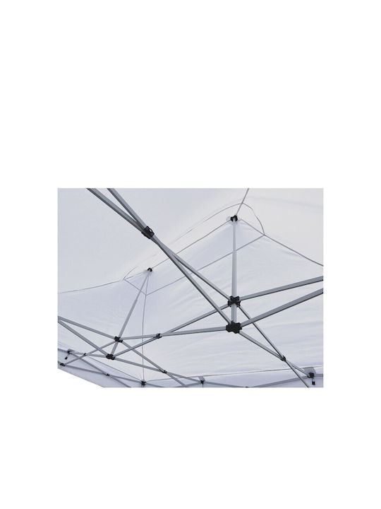 Epiplo-Fos Faltbarer Pavillon Garten Weiß 4.5x3m
