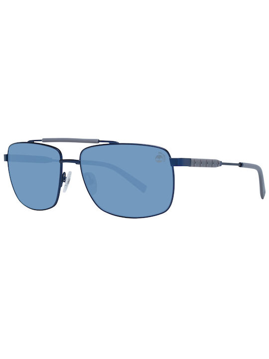 Timberland Men's Sunglasses with Blue Metal Frame TB9240 91D