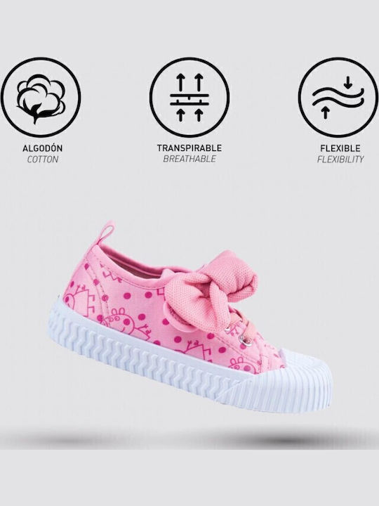 Peppa Pig Kinder Sneaker mit Bügel- und Schleifenverschluss Rosa
