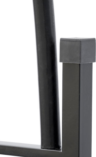 Arcadă De Grădină Din Metal Negru 40x40x153cm