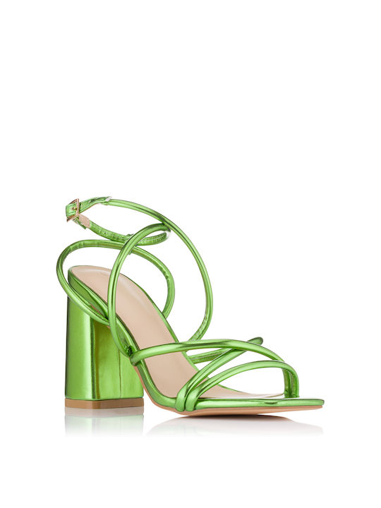 Mia Damen Sandalen in Grün Farbe