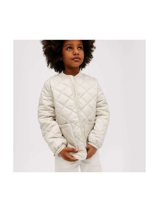 Ecoalf Girls Casual Jacket Ecru