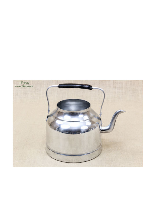 Ceainic Aluminiu Argintiu