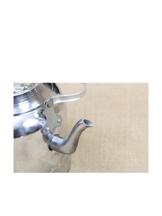 Ceainic Aluminiu în Culoare Argintiu 4200ml
