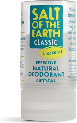 Salt of the Earth Unscented Plastic Free Deodorant Crystal In Roll-On 75gr