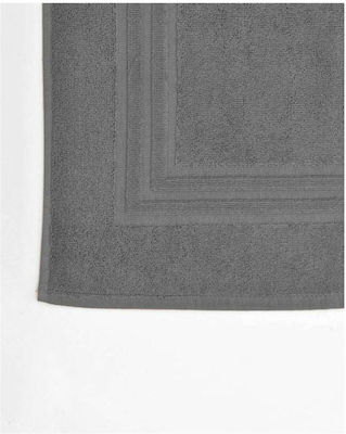 Hotel Bathroom Mat Gray 50x70cm with Weight 700gsm