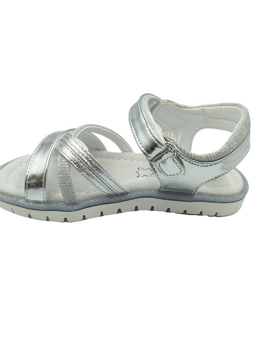 Meridian Kinder Sandalen Anatomisch Silber