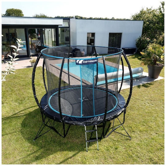 Cornilleau Spring Trampolin Kinder Durchmesser 294cm mit Netz & Leiter