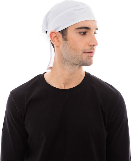 IdealPress Chef White Bandana