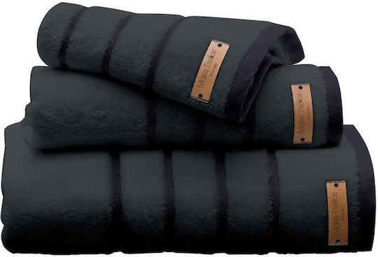 Makis Tselios Home Bath Towel Set 2pcs Private Titanium Weight 600gr/m²