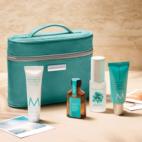 Moroccanoil Volume Hair Treatment Set with Shampoo, Conditioner and Oil 4pcs