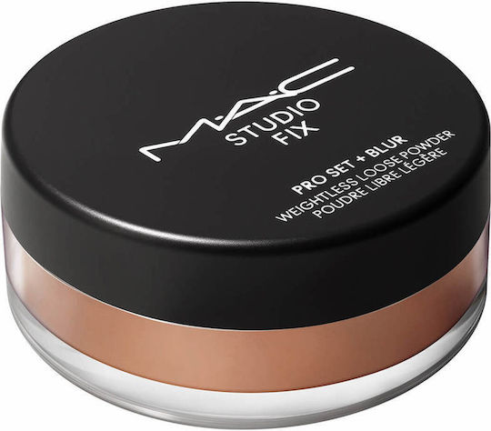 M.A.C Studio Fix Pro Set + Blur Weightless Loose Powder Deep Dark 6.5gr