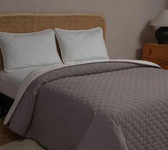 Adam Home Mistral Elektrische Gitarren Tagesdecke Übergröße Mikrofaser Gray 220x240cm 3Stück