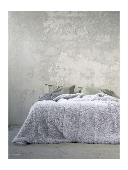 Nima Bettbezug Großes Doppelbett 220x240cm Smooth Grey