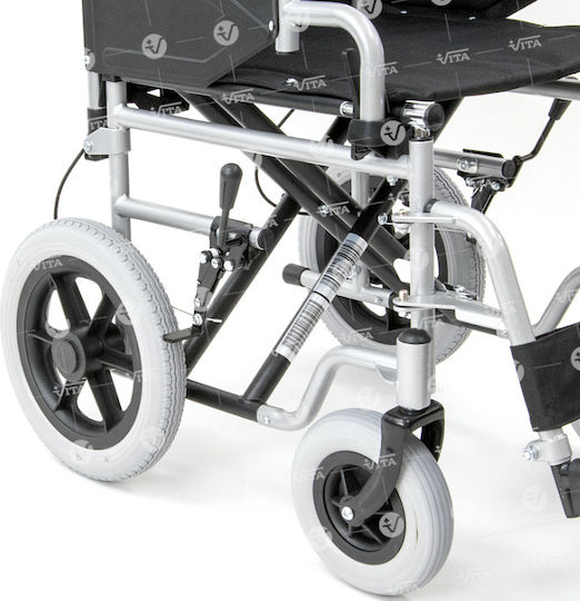 Vita Orthopaedics 09-2-135 VT205 Attendant Brakes Wheelchair Folding Simple Type 46cm 09-2-135
