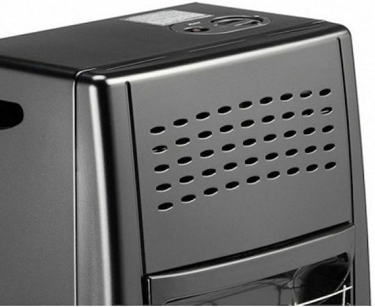Rohnson Primavera Ceramic Gas Heater 4200W Black 43x42x78cm