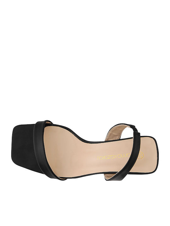 Sandel Din piele Sandale Negre