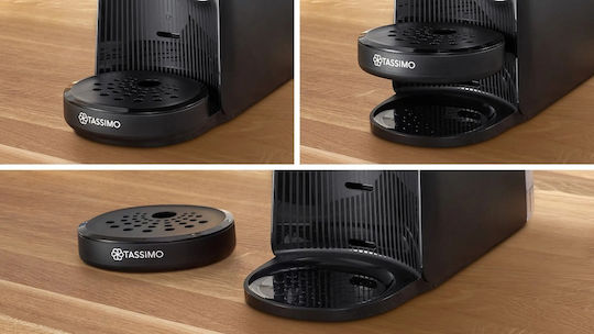 Bosch Finesse Kapsel-Kaffeemaschine Tassimo Druck 3.3bar Schwarz