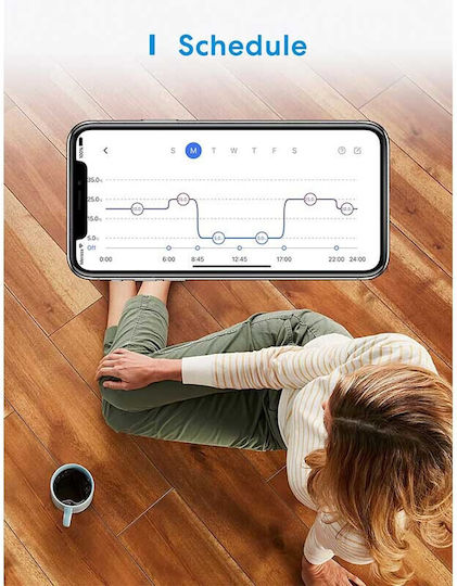 Meross MTS200BHK Smart Digital Thermostat with Wi-Fi