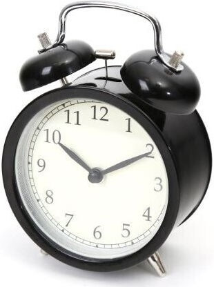 Platinet Alarm Clock March Black Analog Platinet Alarm Clock March Black Analog