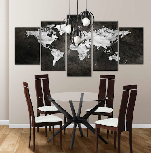 Polihome Dark World Πίνακας Υφασμάτινος 100x50cm