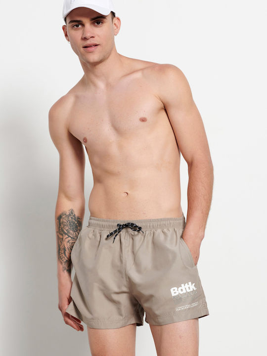 1231-952344 Men's Swimwear Bermuda Sand with Patterns
