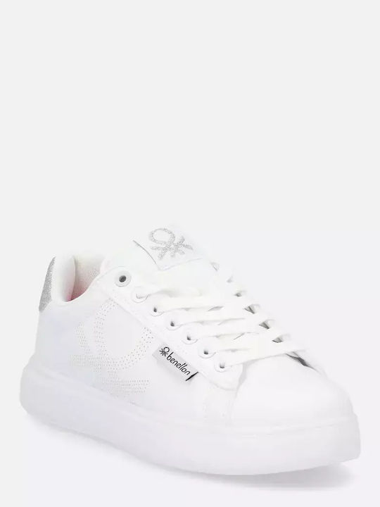 Toffee Glit Γυναικεία Sneakers Λευκά