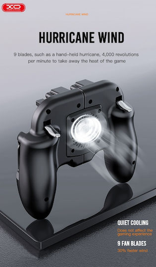 XO H6B Ενσύρματο Gamepad για Android Μαύρο