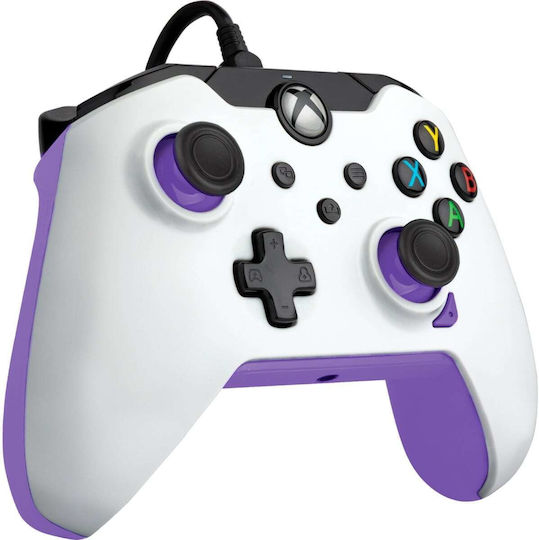 PDP 049-012-WPR Ενσύρματο Gamepad για PC / Xbox One / Xbox Series KINETIC White