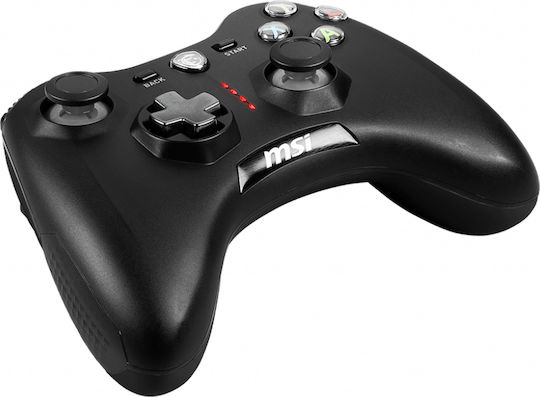 MSI Force GC30 V2 Kabellos & Verkabelt Gamepad für Android / PC Schwarz