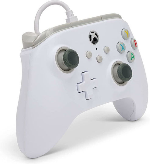 PowerA Enhanced Wired Gamepad for Xbox Series White