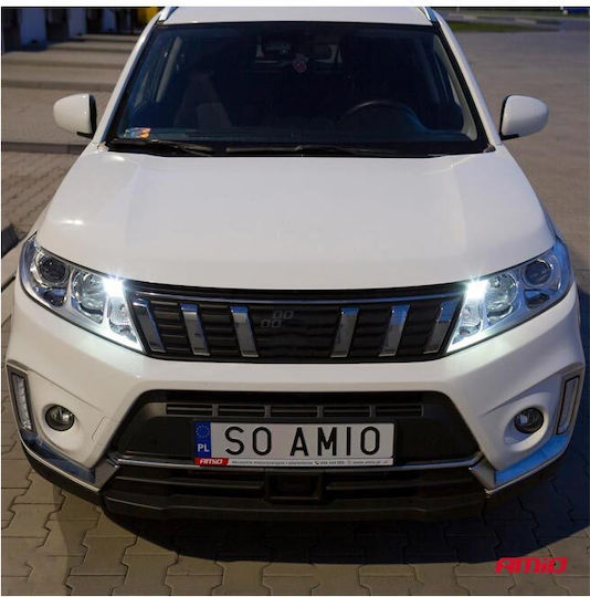 AMiO Lamps Car T10 / W5W Canbus LED 5600K Cold White 12-24V 2.2W 2pcs