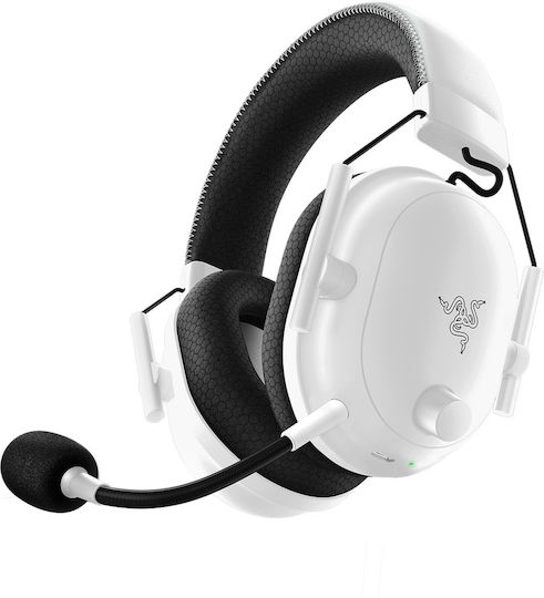 Razer BlackShark V2 Pro 2023 Fără fir Over Ear Gaming Headset cu conexiune Bluetooth / USB Alb