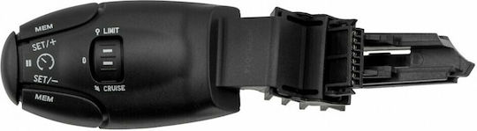 NTY Car Light Switch for Citroen C3 / C4 / C5 Peugeot 206 / 208 / 3008 / 406 / 5008 / 607 Black