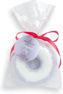 Revolution Beauty Caramel Pop Donut Fizzer Bath Bombs with Fragrance Caramel 150gr