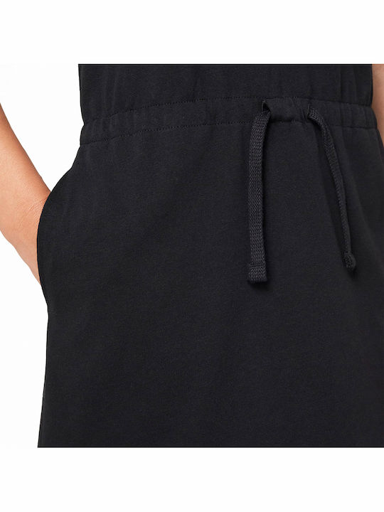 Sportswear Παιδικό Φόρεμα Κοντομάνικο Μαύρο