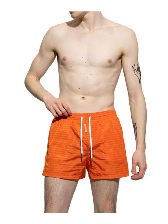 Herren Badebekleidung Shorts Orange