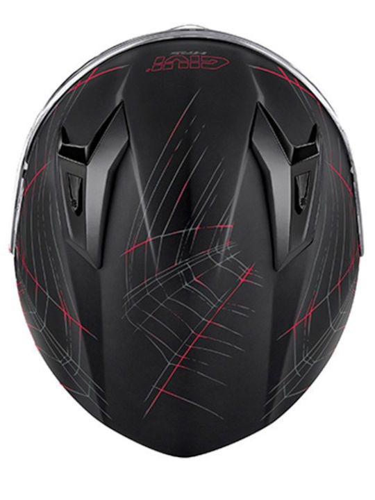 Givi H50.7 Phobia Matt Black/Red Motorcycle Helmet Full Face ECE 22.06 1490gr