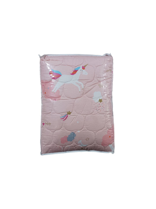 Charalambidis Textiles Kids Quilt Single Unicorn Pink 160x230cm