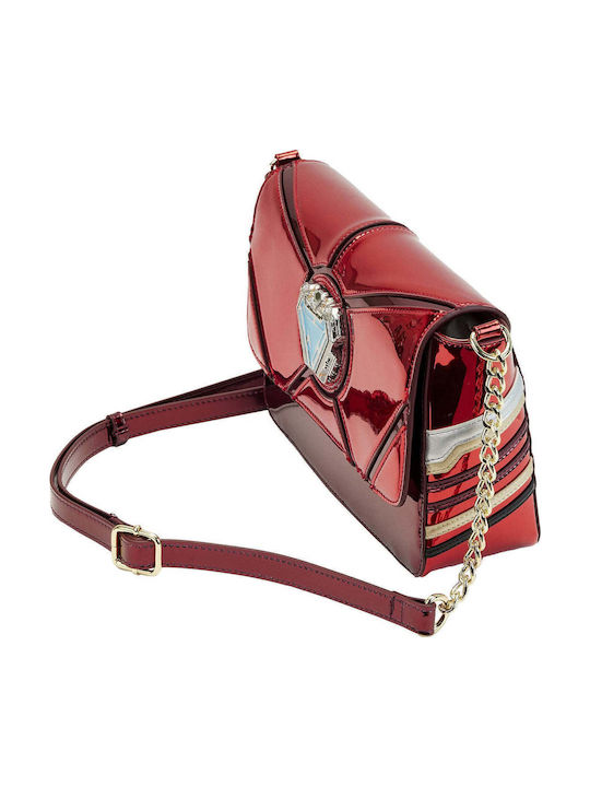 Loungefly Marvel - Iron Man 15Th Anniversary Kids Bag Shoulder Bag Red 25.4cmx7.6cmx17.8cmcm