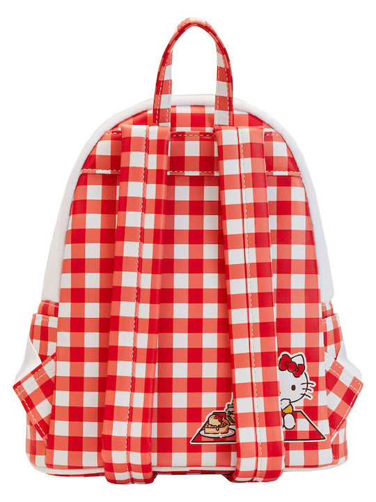 Loungefly Hello Kitty Gingham Παιδική Τσάντα Πλάτης Πολύχρωμη 21.6x10.6x28εκ. Sanrio Hello Kitty Gingham Cosplay Mini Loungefly Hello Kitty Gingham Παιδική Τσάντα Πλάτης Πολύχρωμη 21.6x10.6x28εκ. Sanrio Hello Kitty Gingham Cosplay Mini