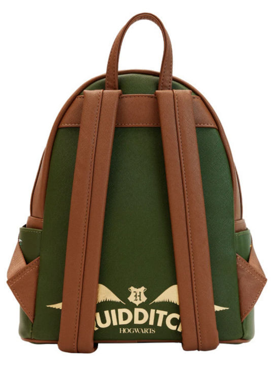 Loungefly Harry Potter - Golden Snitch Kinder Rucksack Rucksack Grün 23cmx11cmx27cmcm Harry Potter Goldene Schnatz Mini Loungefly Harry Potter - Golden Snitch Kinder Rucksack Rucksack Grün 23cmx11cmx27cmcm Harry Potter Goldene Schnatz Mini