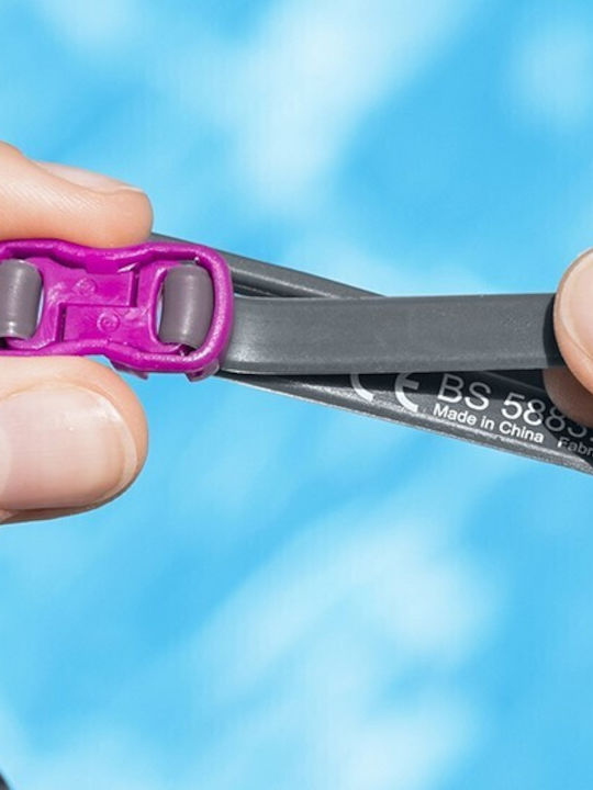 Bestway Schwimmbrille Erwachsene mit Antibeschlaggläsern Blau