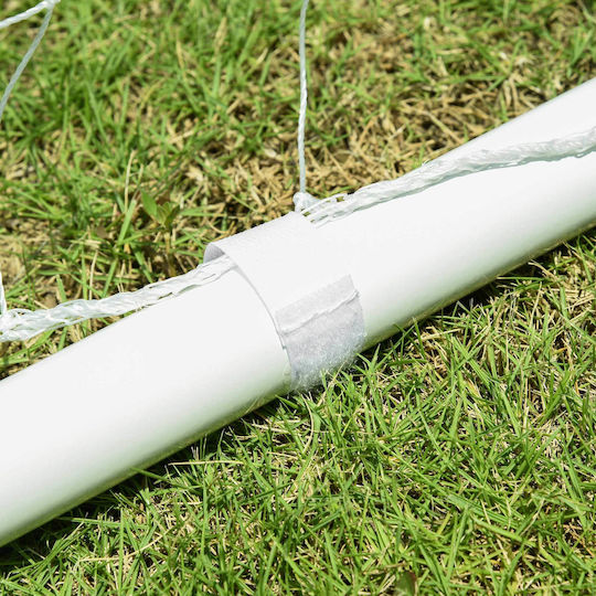 HomCom Football And Soccer Goal Τέρμα Ποδοσφαίρου 302x83x201cm 1τμχ