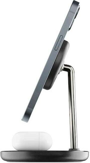 Cellular Line Încărcător Magsafe 7.5W Negruς (MAGSF2IN1WIRK)