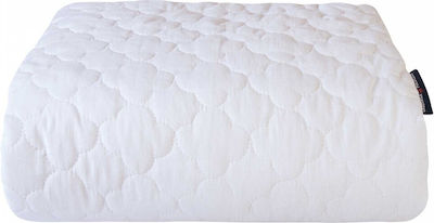 Greenwich Polo Club Semi-Double Quilted Mattress Cover Fitted 2340 White 120x200+35cm